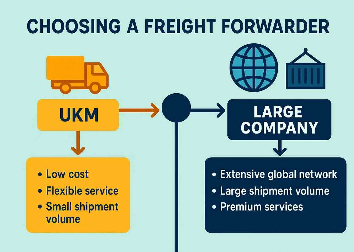 Cara Memilih Forwarder yang Tepat