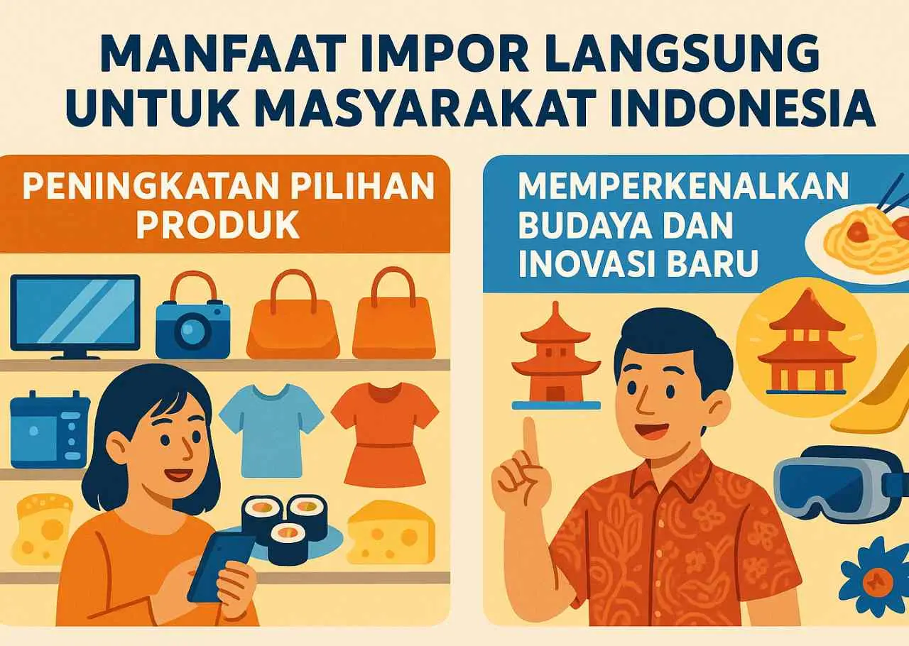 manfaat impor bagi indonesia